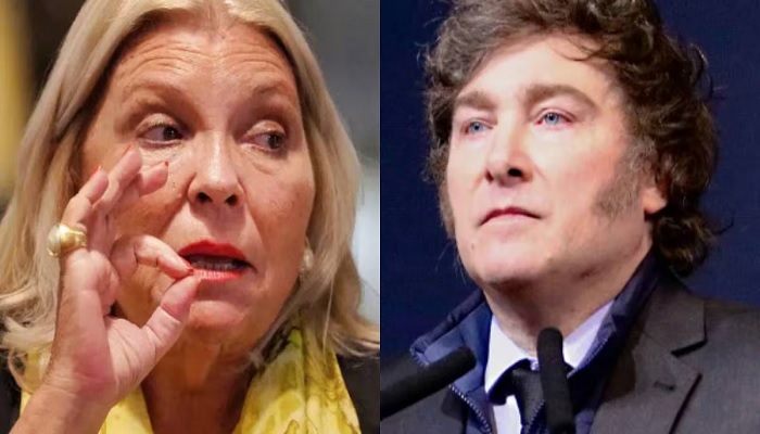 Carrió le marcó un límite a Milei